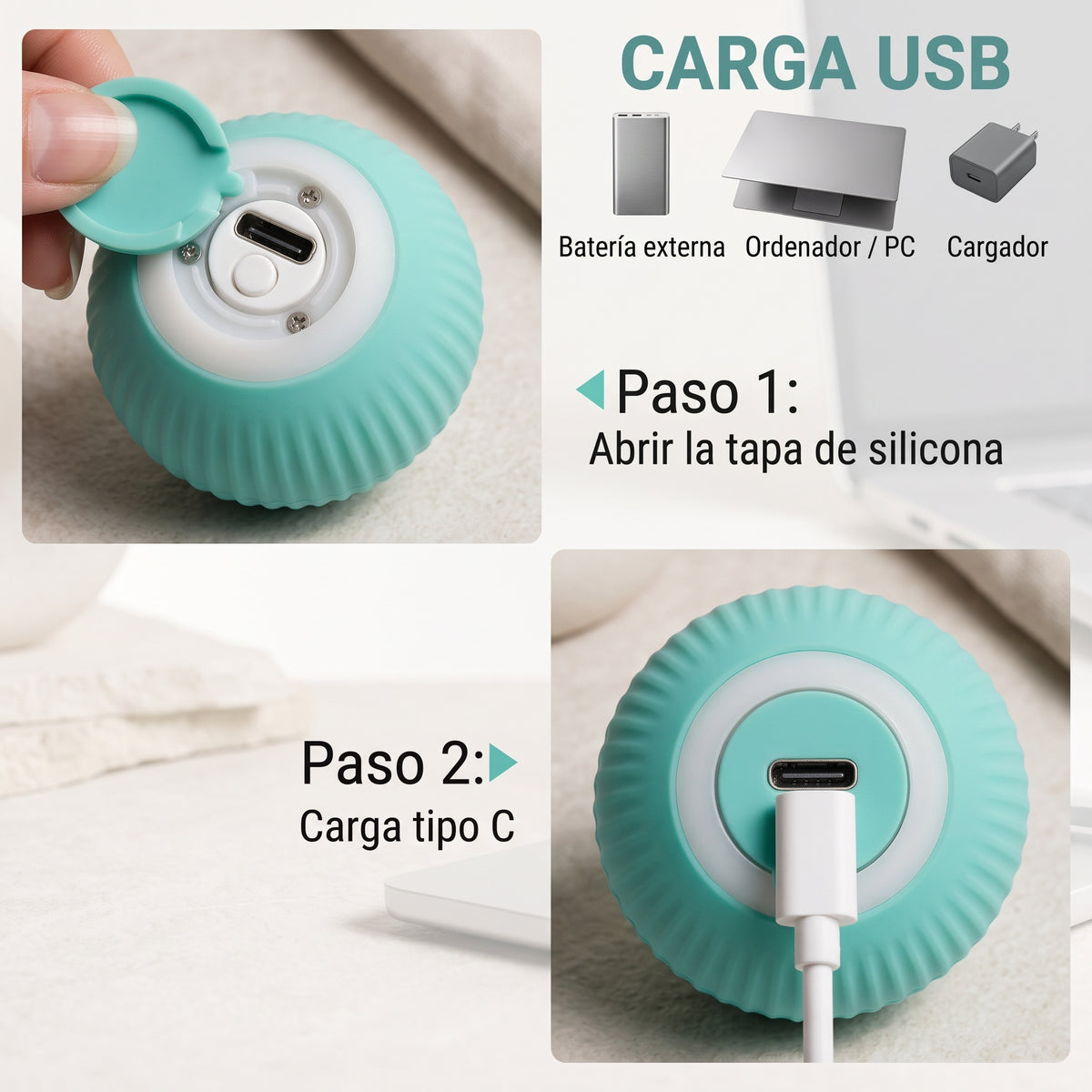 Pelota interactiva Juguete Gato o Perro